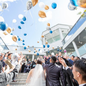 人気の演出バルーンリリースセレモニー|ラ・メゾン Suite 姫路の写真(57074803)