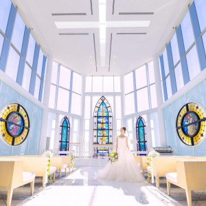 下見した会場の写真