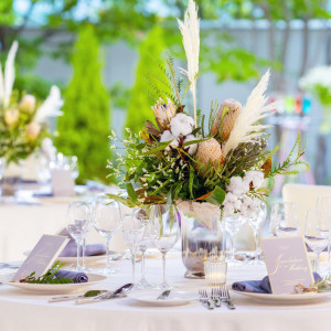 お好きなフラワーで会場を装飾|ラ・メゾン Suite 姫路の写真(57072250)