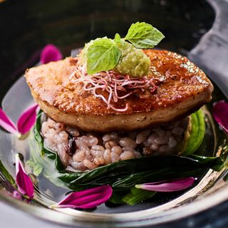 【6月末までに来館すると★】和風出汁が薫る フォアグラ茶漬けの無料試食