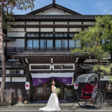 1754年創業の歴史を感じさせる長瀬の正面玄関