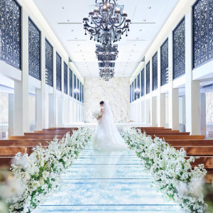 ＼挙式料0円*最大190万優待／4万ギフト贈×煌めくチャペル×和牛試食