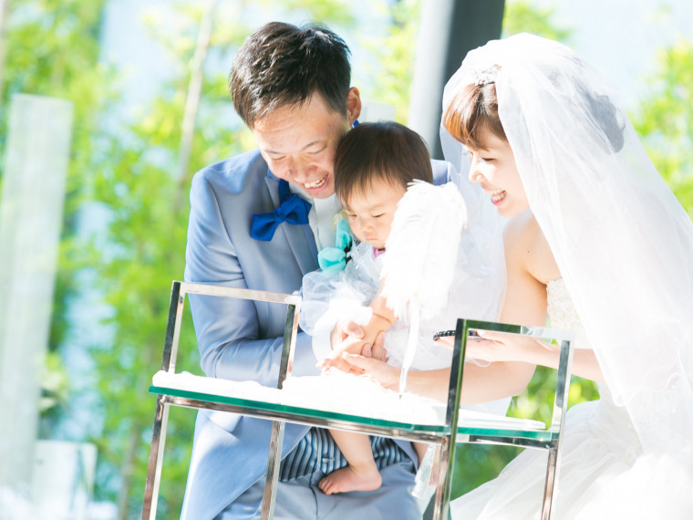 マタニティの新婦様も子育て中の新婦様もWelcome！