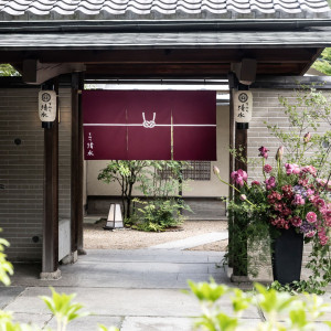 大切なゲストをお迎えする有栖川清水の玄関|有栖川清水の写真(47965915)