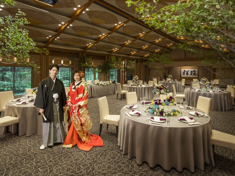 日本建築×料亭の味で叶える 伝統モダンな本格和婚