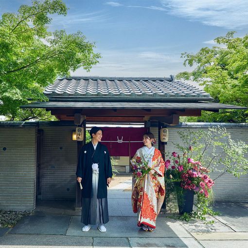 有栖川清水の結婚式の公式写真