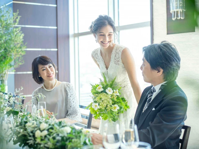 挙式や食事会もプラスで可能！