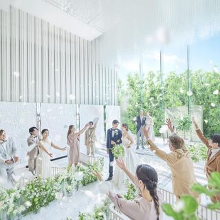 花嫁が映える挙式体験＊演出入場SP｜150万優待×絶品試食