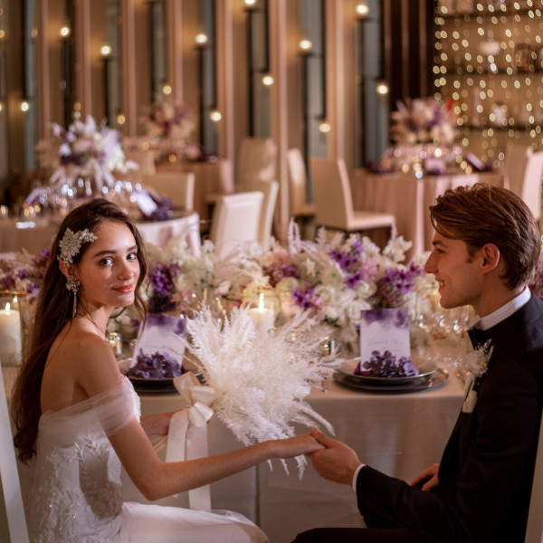 【60名様-最大50万円特典】■挙式8.2万円■衣装28.6万円 ■装花13.7万円※招待人数毎に