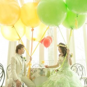 バルーンも可愛くディスプレイ☆|ピエトラ・セレーナの写真(792464)