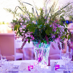 照明とお花の雰囲気を合わせてコーディネート！|ピエトラ・セレーナの写真(1057656)