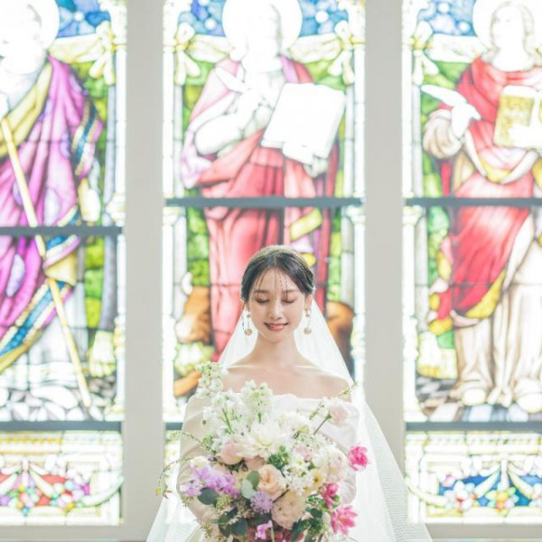 フォトウェディング・前撮り｜神戸セントモルガン教会【ウエディング