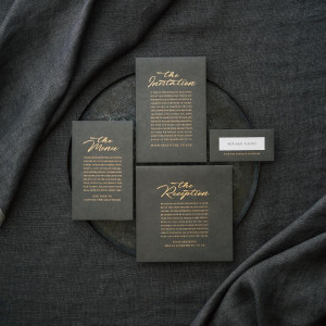 シンプルなデザインの招待状|福岡 天神モノリス (FUKUOKA TENJIN MONOLITH)の写真(56043425)