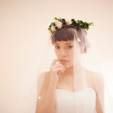 専属のヘアメイクスタッフがいるので、いつでも相談できて安心。