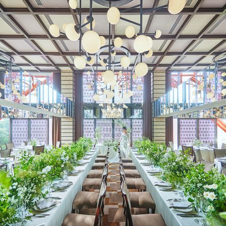 【The Tower Room】和モダンでスタイリッシュをコンセプトにした意匠は、ドレスはもちろん、和装姿にもぴったり。個性を最大限に生かすコーディネートを♪|The Place of Tokyo（ザ プレイス オブ トウキョウ）の写真(42704479)