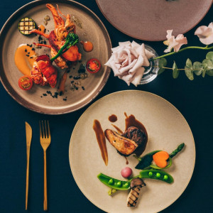 【GW限定試食】贅沢牛フィレ付6品コース×挙式会場体験