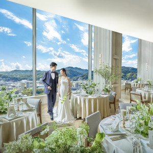 海と山両方を楽しめる会場|THE MARCUS SQUARE KOBE（ザ マーカス スクエア 神戸）の写真(50851517)