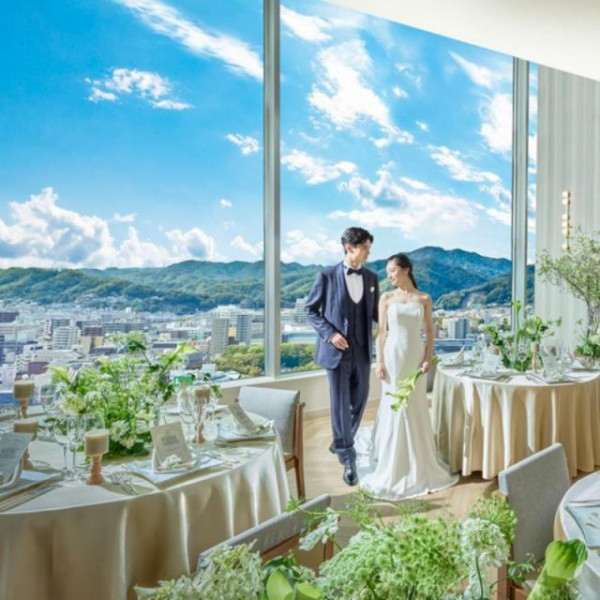 全天候型の会場で、どんな瞬間も美しい一生の想い出に残る写真を