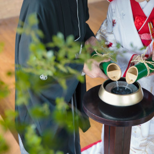 【水合わせの儀】二人の固い絆を分かつことのない水に永遠の願いを込めて|KIYOMIZU京都東山（キヨミズ京都東山）の写真(2889694)