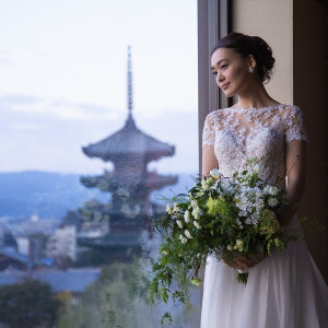 挙式会場からも京都を一望できるロケーション|KIYOMIZU京都東山（キヨミズ京都東山）の写真(4437185)