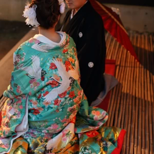 縁側でのひととき...|THE LITTLE WEDDING 一の糸（ザ リトルウェディング 一の糸）の写真(11732355)