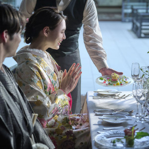 四季折々の旬の食材を使用した、百花籠の料理|百花籠（ひゃっかろう）- Neo Japanesque Wedding -の写真(23422717)