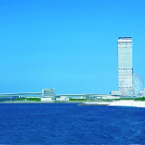 空と海の交わる彼方お一望