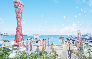 天空のヴァージンロード|ノートルダム神戸/FIVESTAR WEDDINGの写真(51460640)
