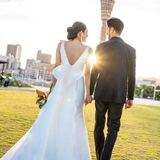 ロケーションフォトでは神戸らしい写真も残せる