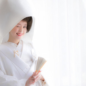日本人なら白無垢を！
＃和婚を盛り上げたい|ヴィラルーチェの写真(3159179)