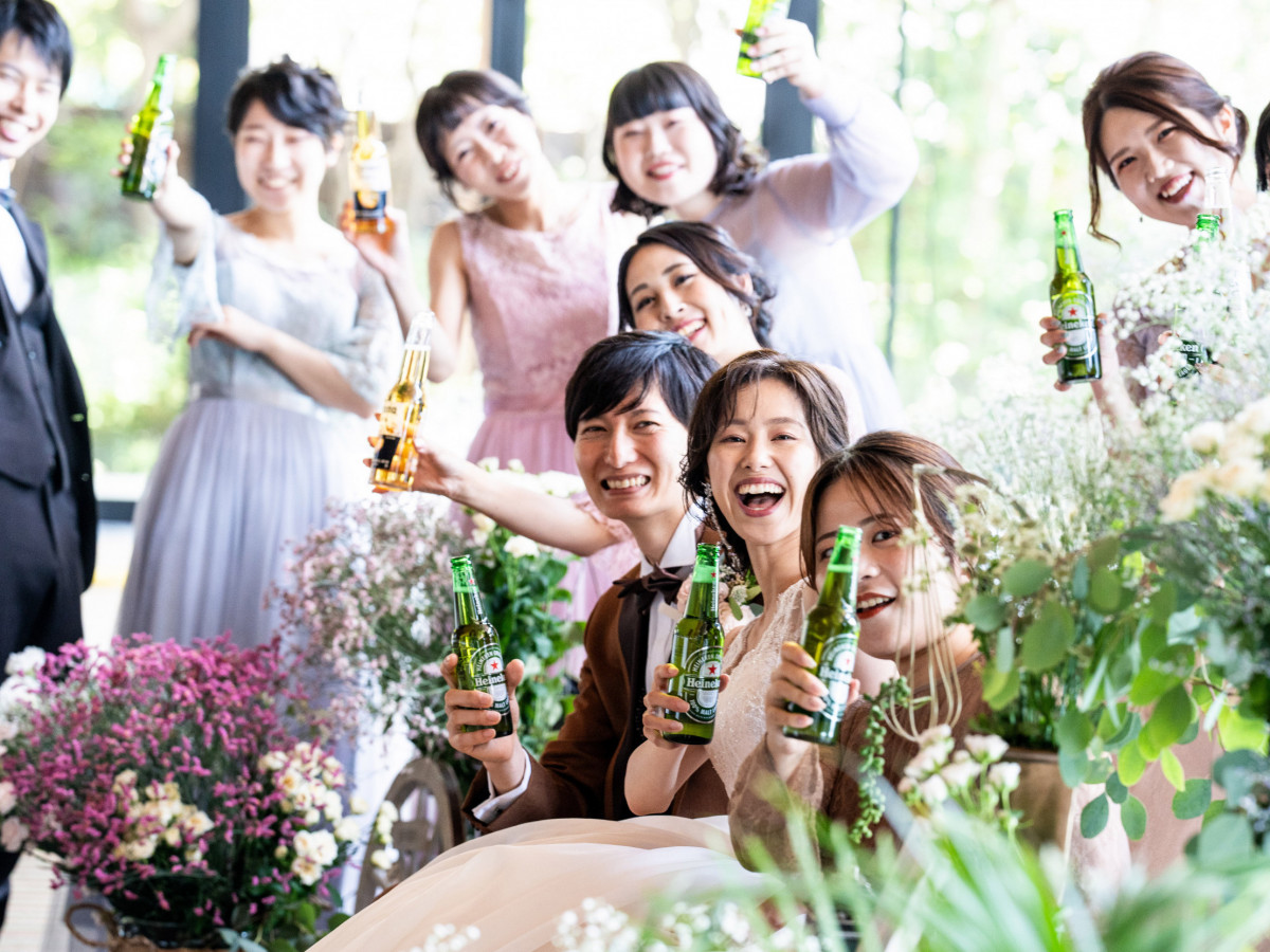 ~for ALL Smile~
自然に包まれた祝福の空間で
笑顔で過ごす一日をゲストと共に