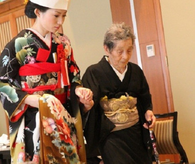 大切な方との思いあふれる入場