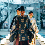 鳥飼八幡宮とコラボレーションして作りあげた灯り和婚