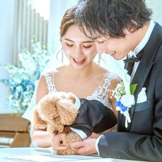 【ペット婚】リングドッグ体験×一緒に見学&相談会♪絶品試食