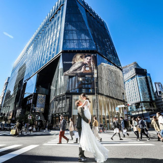 【平日限定・フォト相談会】チャペル×銀座でロケーションフォト