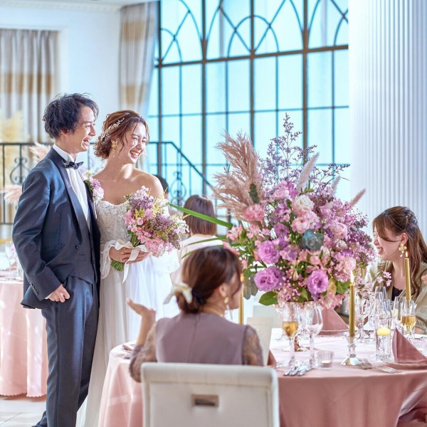 選べる会場は3種類！ゲストの皆様との空間をカジュアルにお過ごしいただけます。