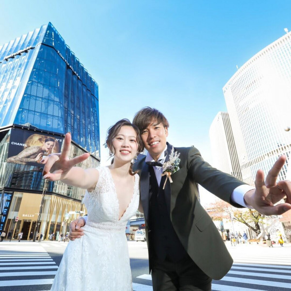 銀座のランドマークをお二人の思い出に！