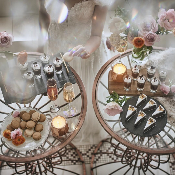 オリジナル料理でお客様をおもてなし