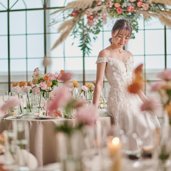 コーディネートも自由自在！3会場から選べる貸切ウエディング