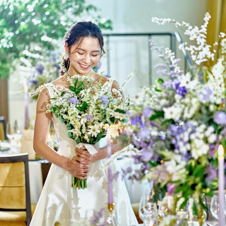 ドレス、装花、ヘアメイク・・・お二人を輝かせるアイテムも充実♪|ザ・リュクス銀座(THE LUXE GINZA）の写真(29700003)