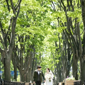 結婚式当日の定禅寺通りでのロケーションフォトなどGRANSUITEならではの楽しみ方も◎|GRAN SUITE（グラン スイート）/FIVESTAR WEDDINGの写真(51591014)