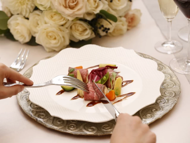 撮影の後は家族と会食もおすすめ♪