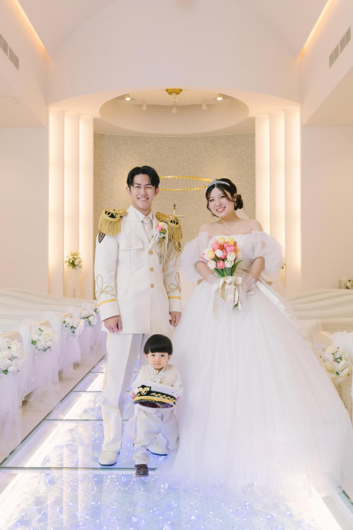 特別な一日を大切な家族とゆっくり撮影！結婚の記念としてはもちろんお子様の成長の記録も一緒に