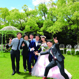 残1組★緑×芝の森のガーデンで挙式×演出×無料試食フェア♪