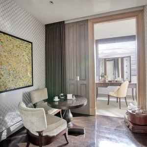 おふたりの家のように寛げるブライズルーム。パーティ後はお部屋でフルコースを召し上がっていただけます|MANDARIN ALLURE(マンダリンアリュール)●BRASSグループの写真(44549213)