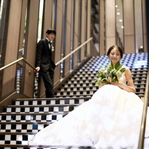 フォトスポットとしても人気な大階段！|MANDARIN ALLURE（マンダリンアリュール）●BRASSグループの写真(46621593)