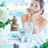 【オシャレな1枚】可愛いドレスを最高のロケーションと共に