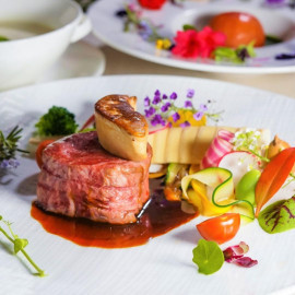 当館人気NO.1★1万円ギフト×ミシュランシェフ監修4万コース試食