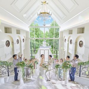 限定3組ドレス優待★憧れ王道チャペル×豪華試食*花嫁ALL体験