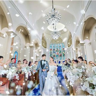 【*花嫁満足度◎】憧れ大聖堂&上質WD×ドレス特典×絶品試食